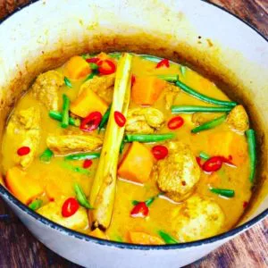 Vietnamese Chicken and Sweet Potato Curry