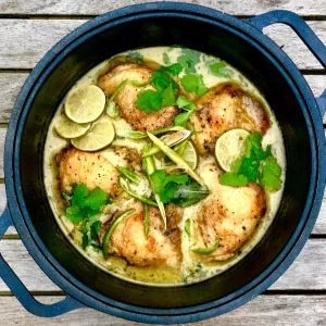 Roasted Thai Green Chicken Curry