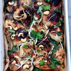 Honey and Soy Chicken One Tray
