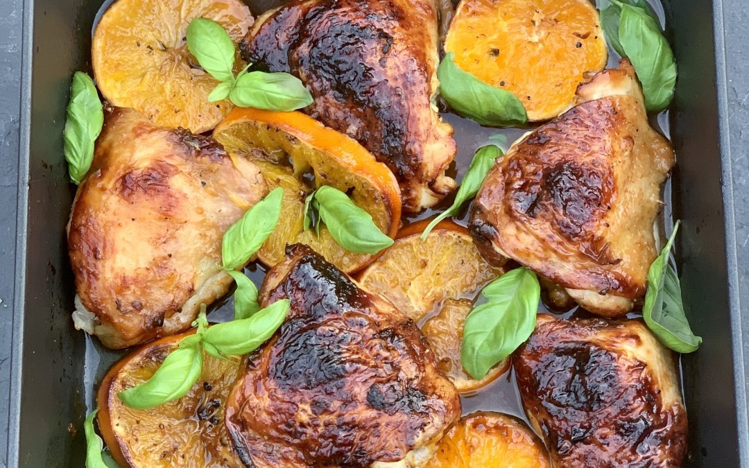 Orange, Soy and Basil Chicken