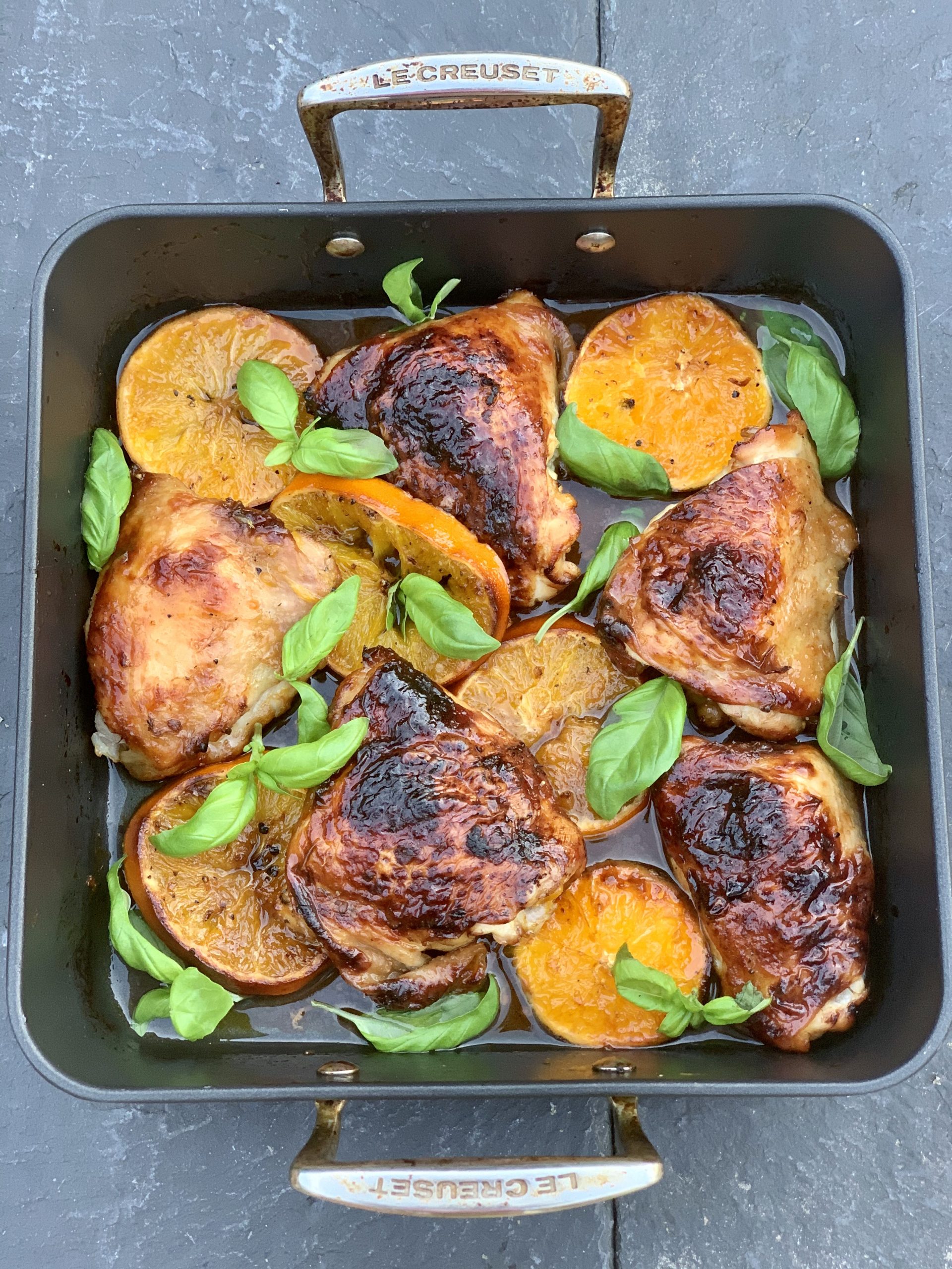 Orange, Soy and Basil Chicken