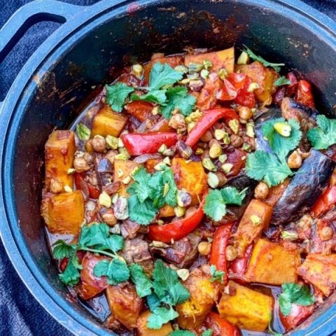 Moroccan Style Vegetable Tagine - Anna's Family Kitchen